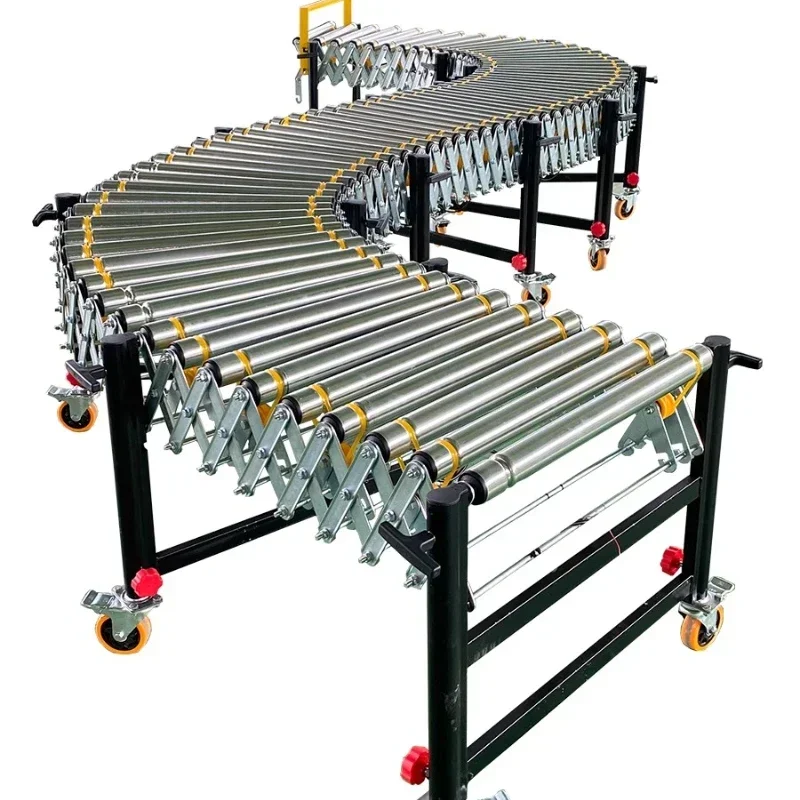Power Tools Logistics - Power roller conveyor Electric telescopic roller