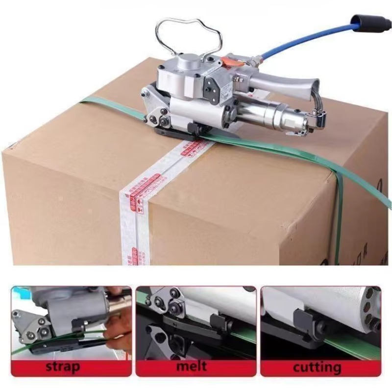 Power Tools Logistics - Handheld Pneumatic Strapping Machines Powered Plastic