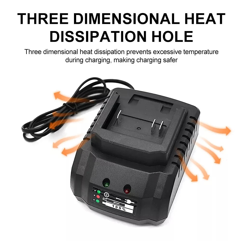 Li-ion Battery Charger 18V 21V - đánh giá và giá Power Tools Sheets
