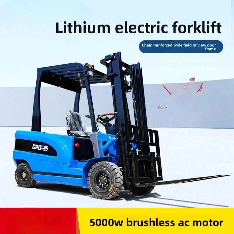 Small four-wheel electric fork - đánh giá và giá Power Tools Logistics
