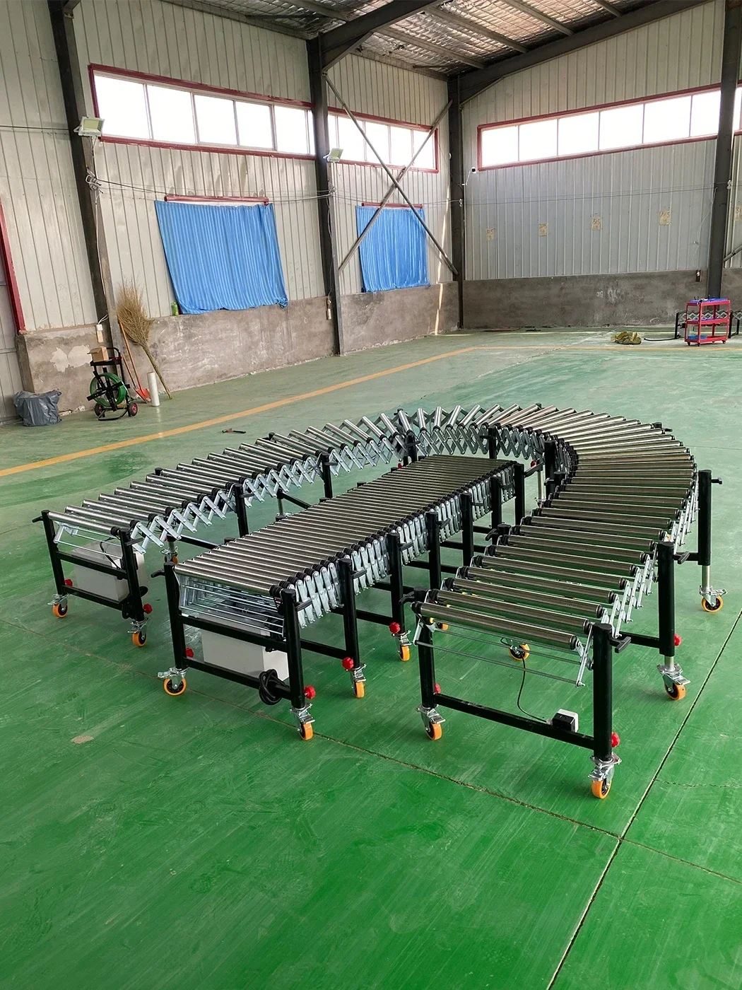 Power roller conveyor Electric - đánh giá và giá Power Tools Logistics