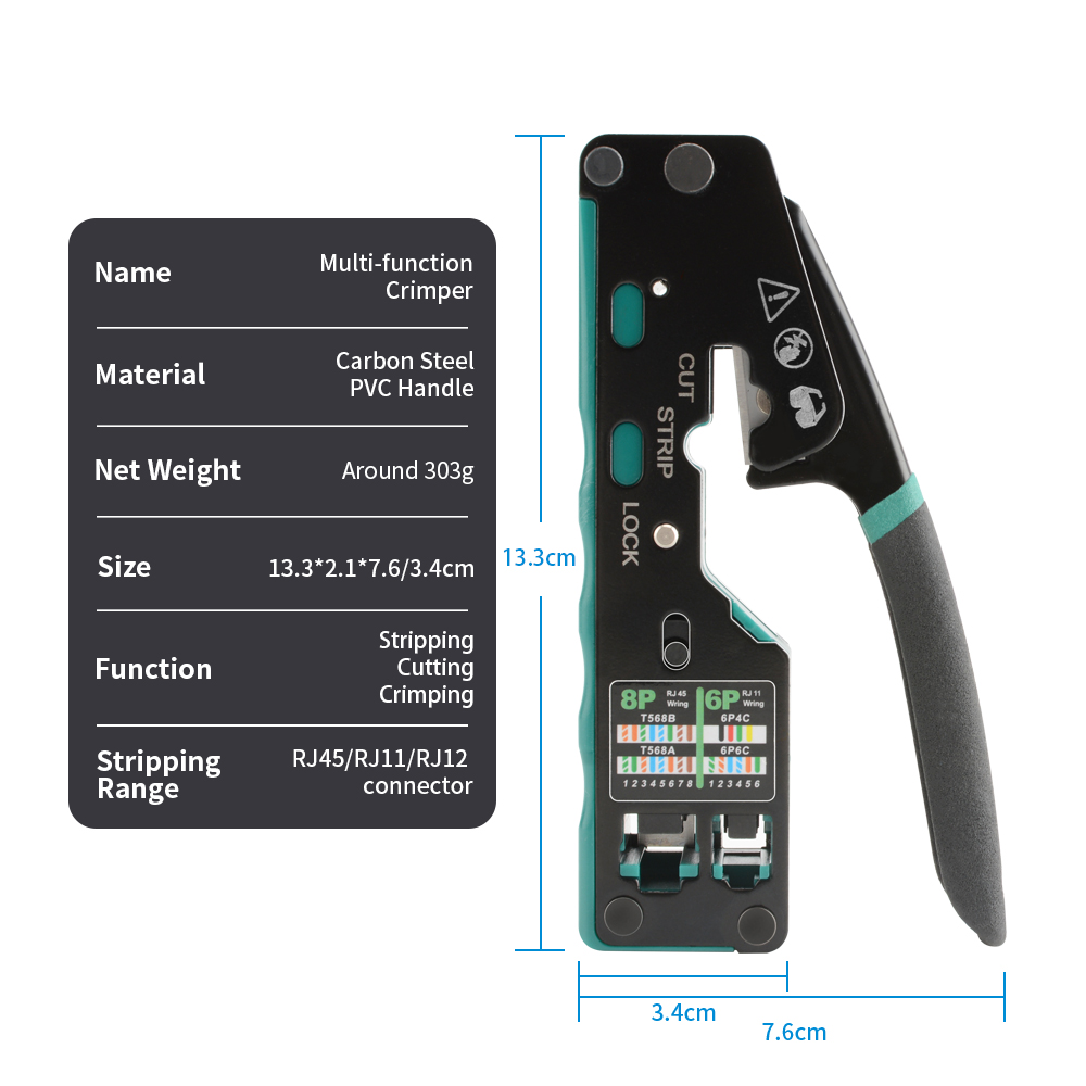 RJ12/11 Crimper Plier RJ45 Cri - đánh giá và giá Power Tools China