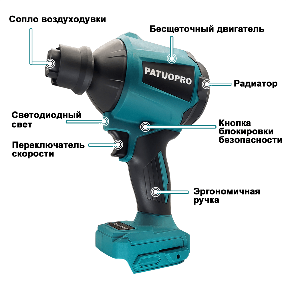 PATUOPRO Brushless Cordless Ai - đánh giá và giá Power Tools Hand Held