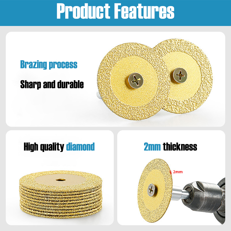 40mm Braze Diamond Saw Blade M - đánh giá và giá Power Tools Sheets