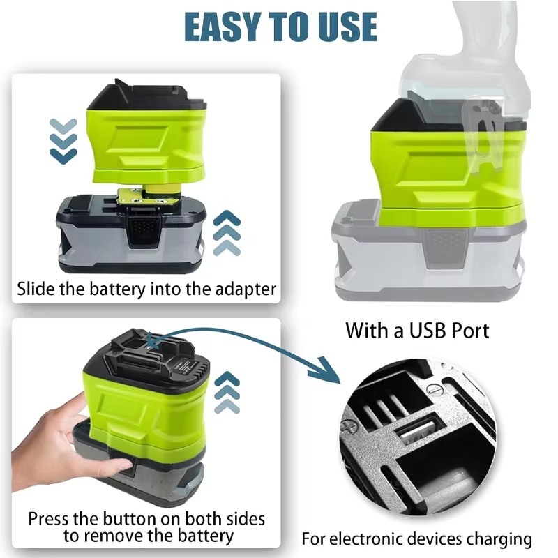 HOT Battery Adapter Converter  - đánh giá và giá Power Tools Ryobi