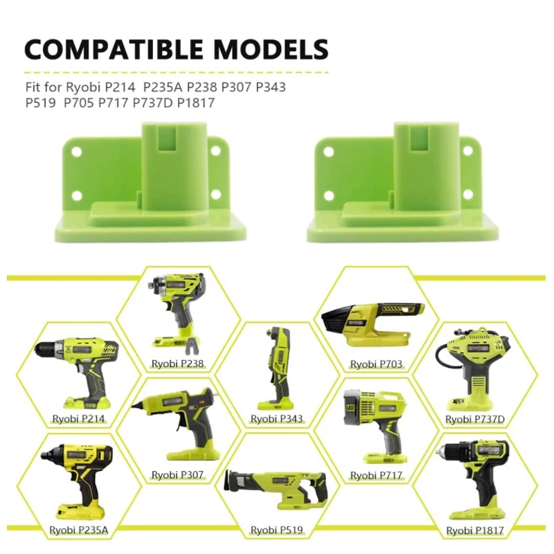 For Ryobi Holder 12V-18V Batte - đánh giá và giá Power Tools Ryobi