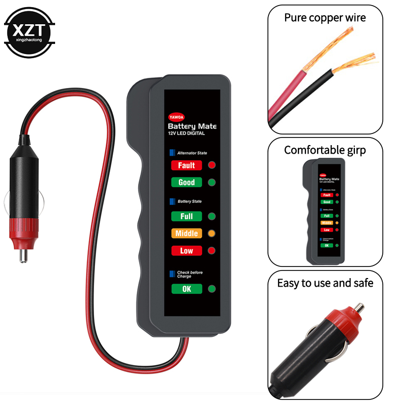 Xe Kiểm Tra Pin 6 Màn Hình Hiể - đánh giá và giá Power Tools China